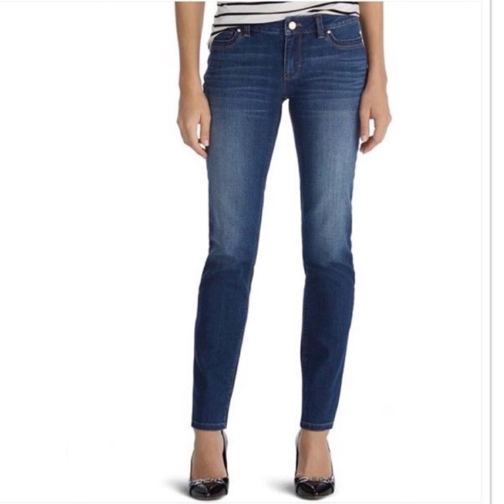 White House Black Market Slim Ankle Skinny Jean 8S